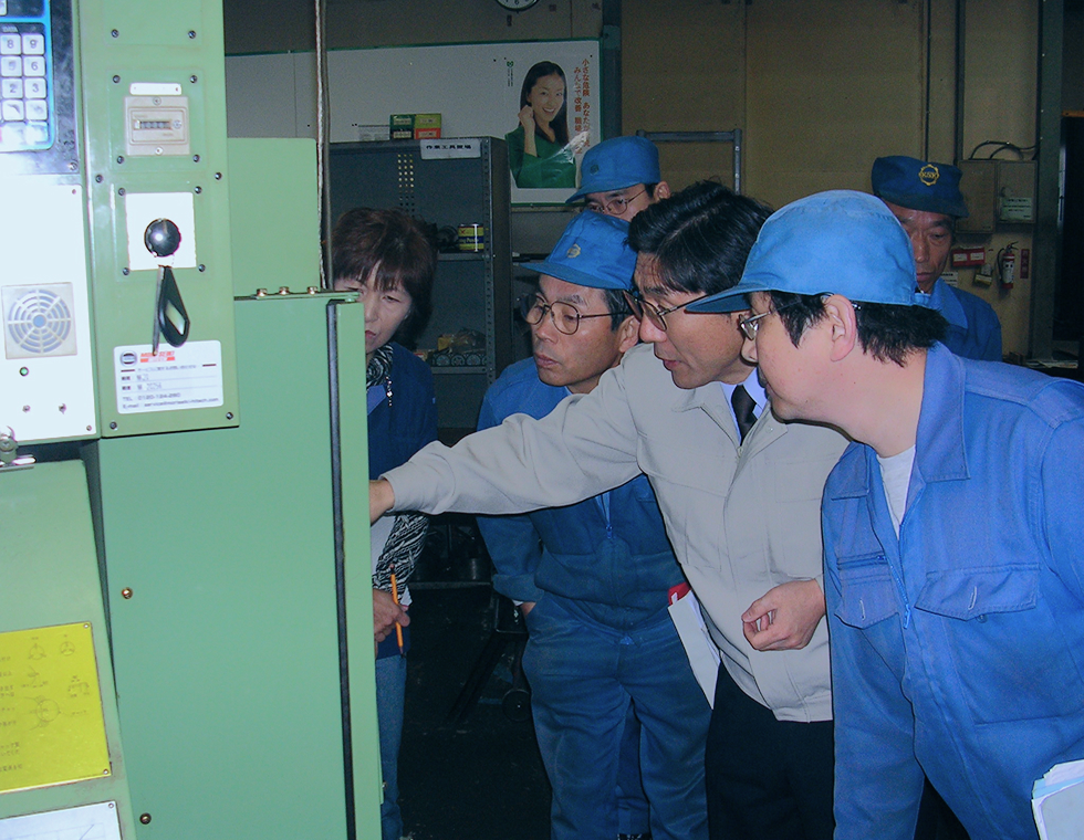 加工現場の改善指導